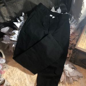 Boys black dress pants